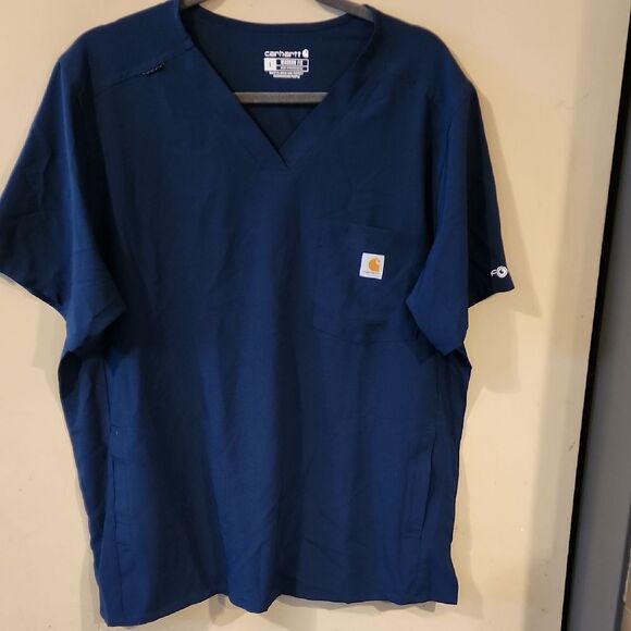 Carhartt Bluescrub  Short Sleeve Shirt Large New Condition Mens - Picture 1 of 5